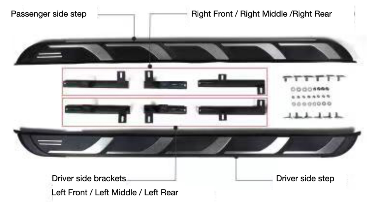 インストール-SUV-車-ランニングボード-1